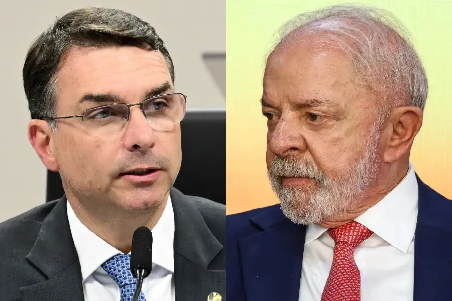 Flávio Bolsonaro, 41% e Lula também 41%
