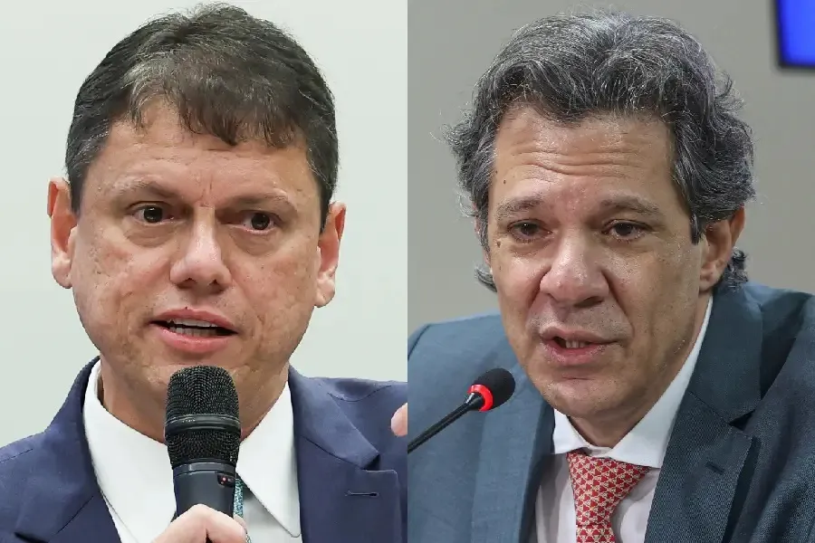 Tarcísio chega a 44% e Haddad tem 27% em São Paulo