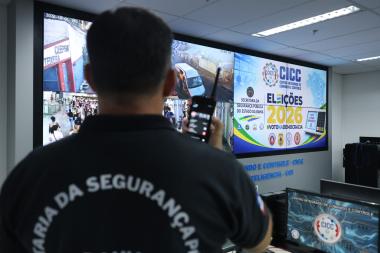 CICC funcionará em regime especial durante 1º turno das Eleições 2026 | SECOM