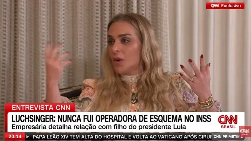Roberta Luchsinger diz que fará delação e promete não poupar Lula nem Lulinha